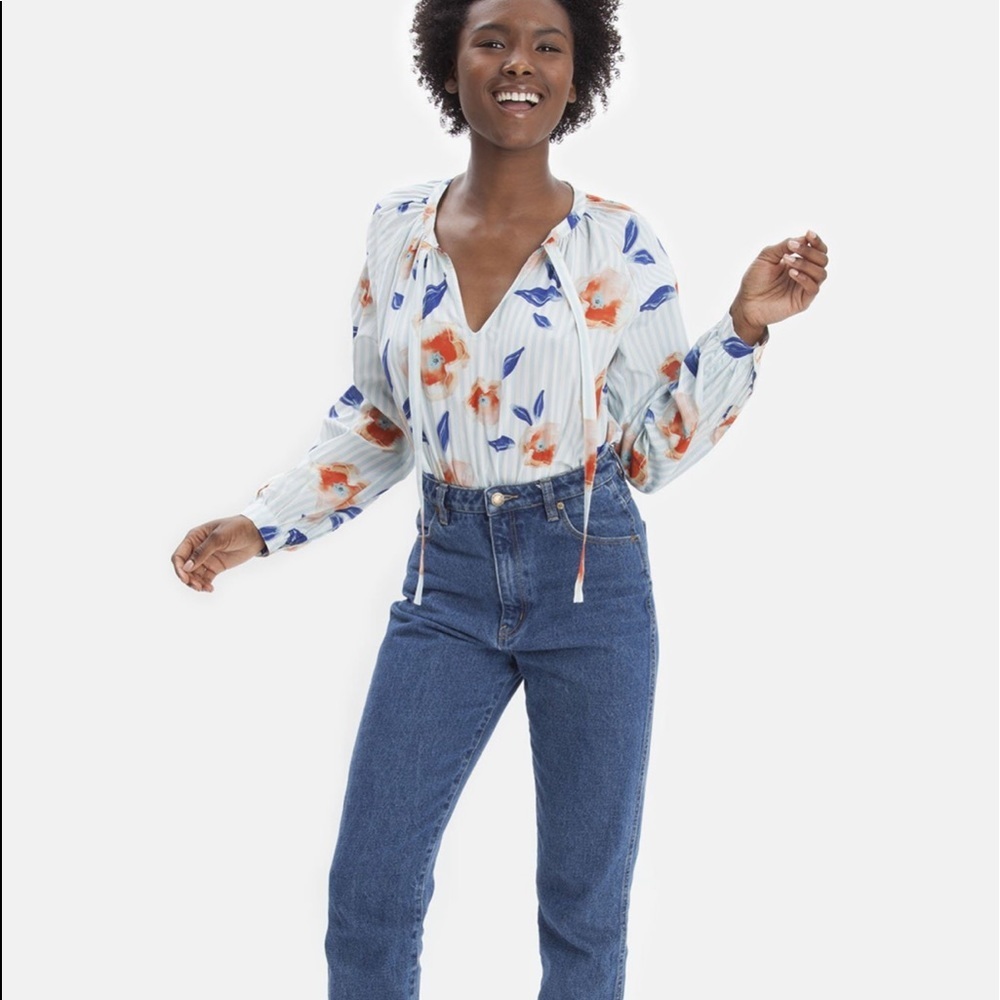 NEW • Tucker NYC • Tie Neck Party Blouse Julia’s